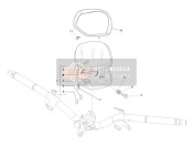 640504, Instrument Panel Glass Pricol, Piaggio, 2