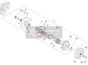 1A002527, Complete Centrifugal Clutch Assembly, Piaggio, 0