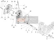 Vliegwielmagneten Afdekking - Oliefilter