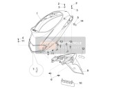 Capot arrière - Garde anti-éclaboussures