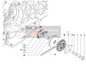 CM1038035, 6 Rollers Kit, Piaggio, 2