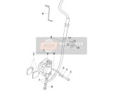 647660, Achterrem Hydraulisch Leidingen, Piaggio, 1