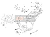 Interruttori del telecomando - Batteria - Corno