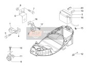 Interruttori del telecomando - Batteria - Corno