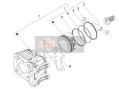 Cylindre-Piston-Unité de broche de poignet