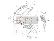 Capot arrière - Garde anti-éclaboussures