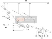 564683, Bremshebel M06-M08 Dt Links (A, Piaggio, 1