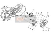 1A017187, Wheel Axel With Ip, Piaggio, 1