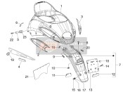 Abdeckung hinten - Spritzschutz