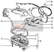 Speedometers Kms - Handlebar Cover