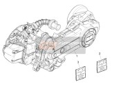 1R000306, Pakkingen Kit, Piaggio, 7