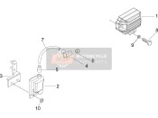 624533, ***control Device And Horn Fastener Bracket, Piaggio, 2