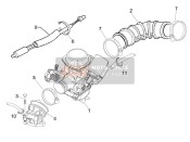 Carburador, Montaje - Tubería de unión