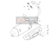 1A0142045, Muffler Assy With Protection, Piaggio, 0