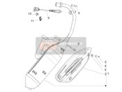 1A0043165, Silencer Complete With Protection, Piaggio, 0