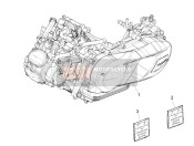 CM259420, Complete Motor 125 4T/4V E4, Piaggio, 0