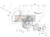 1C001322, Afdichtring, Piaggio, 2