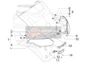 640629, Rear Licence Plate Light, Piaggio, 0