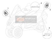 653046, Monogramme "250", Piaggio, 0