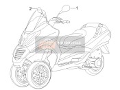 CM174708, Spiegel Links, Piaggio, 0