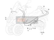 CM012829, Hoes Opening Transmissie, Piaggio, 1