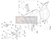 Guante delantero-Caja - Rodilla-Panel de guardia