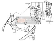 Guante delantero-Caja - Rodilla-Panel de guardia