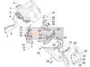 652629000C, Nummerplaat Licht Ondersteuning, Piaggio, 1