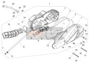 1A001831, Beugel, Piaggio, 0