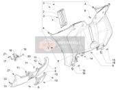 Guante delantero-Caja - Rodilla-Panel de guardia