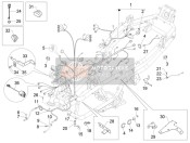 1B004702, Security Clamp, Piaggio, 0