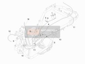 CM012834, Seilzug Zum Öffnen Der Sitzban, Piaggio, 1