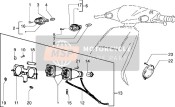 Lampada frontale-Indicatore di direzione lampada