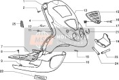 5753380043, Grille Lateral D, Piaggio, 2