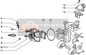Culasse et tuyau d'induction (Véhicule avec frein de moyeu arrière)