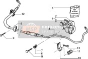 Rear Brake Caliper (Vehicle With Rear Hub Brake)