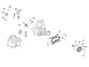 1A015826, Oil Pump Pad, Piaggio, 0
