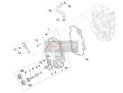 1A016424, Water Pump Rotor, Piaggio, 1