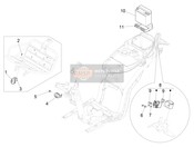 Commutateurs de télécommande - Batterie - klaxon
