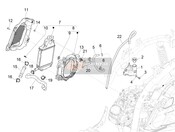 1A019402, Water Pipe Pump Radiator, Piaggio, 1