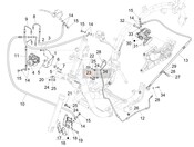 Bremsleitungen - Sättel (ABS) (1)