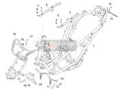 1B0059525, Châssis, Piaggio, 0