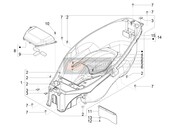 1B006516, Batteriedeckel, Piaggio, 0