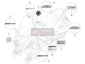 2H003376, Schild, Piaggio, 0