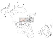 Rear cover - Splash guard