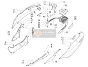 1B002010000MD2, Left Cover, Piaggio, 0