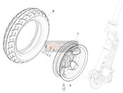Roue avant
