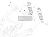 Rear suspension - Shock absorber/s