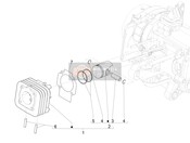 Zylinder-Kolben-Kolbenbolzen-Einheit