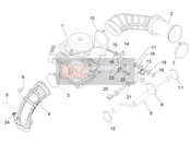 Carburettor, assembly - Union pipe